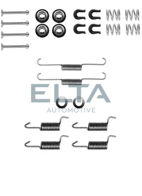 Kit d'accessoires, mâchoires de frein de stationnement ELTA AUTOMOTIVE EA8175