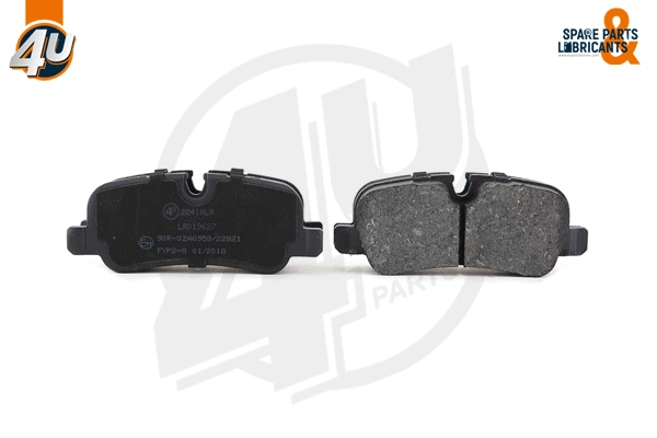 Kit de plaquettes de frein, frein à disque 4U Autoparts 22418LR
