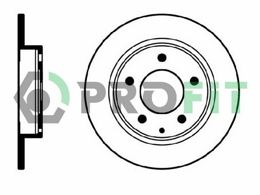 Disque de frein PROFIT 5010-0524