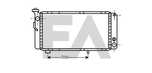 Radiateur, refroidissement du moteur EACLIMA 31R60006