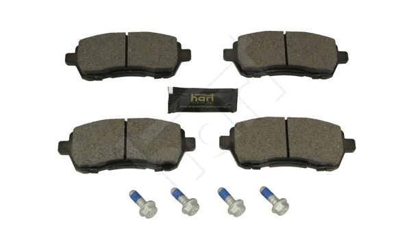 Kit de plaquettes de frein, frein à disque HART 260 743