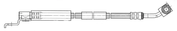 Flexible de frein CEF 513219