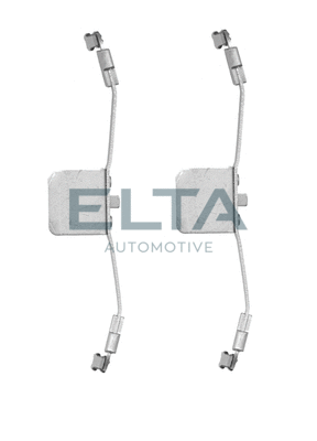 Kit d'accessoires, plaquette de frein à disque ELTA AUTOMOTIVE EA8656