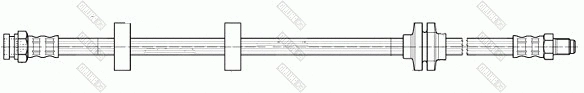 Flexible de frein GIRLING 9002452