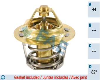 Thermostat, liquide de refroidissement FAE 5204182