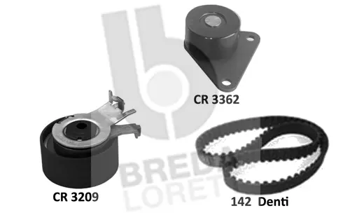Kit de courroie crantée BREDA LORETT KCD0671