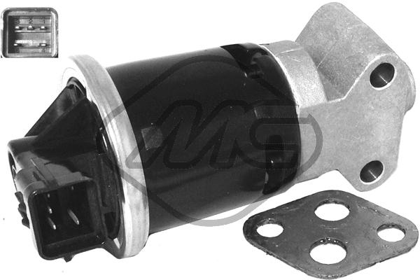 Vanne EGR, commande des gaz d'échappement Metalcaucho 93055