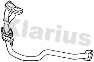 Tuyau d'échappement KLARIUS 301325