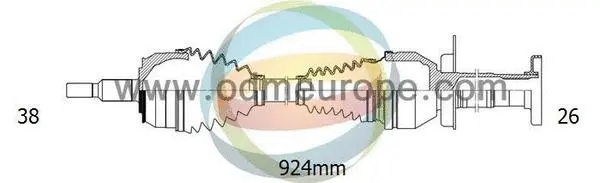 Arbre de transmission 4X4 ESTANFI EST-18-212480