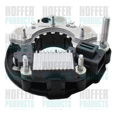 Pont de diodes, alternateur HOFFER 52029