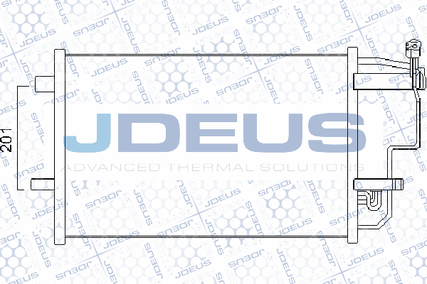 Condenseur, climatisation JDEUS 716M33