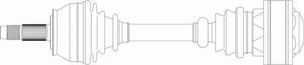 Arbre de transmission GENERAL RICAMBI AR3090