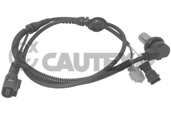 Capteur, vitesse de roue CAUTEX 755129