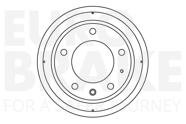 Tambour de frein EUROBRAKE 5825251212