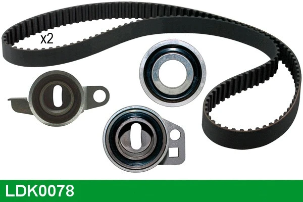 Kit de courroie crantée LUCAS LDK0078