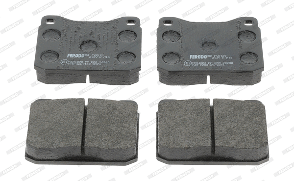 Kit de plaquettes de frein, frein à disque FERODO FVR129