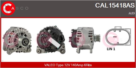 Alternateur CASCO CAL15418AS