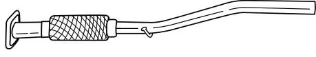 Tuyau d'échappement SIGAM 11209