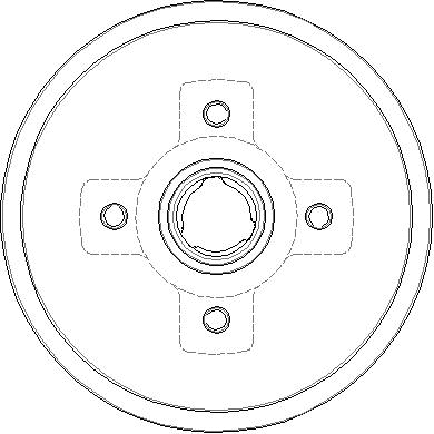 Tambour de frein National NDR043
