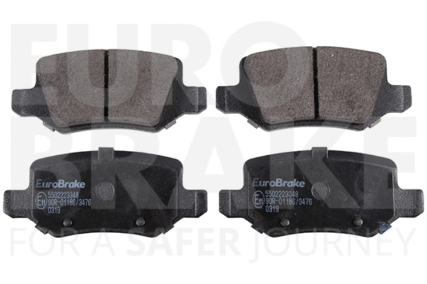 Kit de plaquettes de frein, frein à disque EUROBRAKE 5502223348