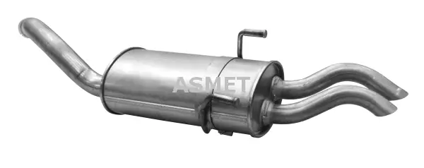 Silencieux arrière ASMET 09.073