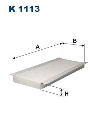 Filtre, air de l'habitacle FILTRON K 1113