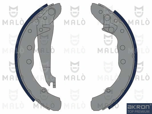 Jeu de mâchoires de frein AKRON-MALÒ 1390300