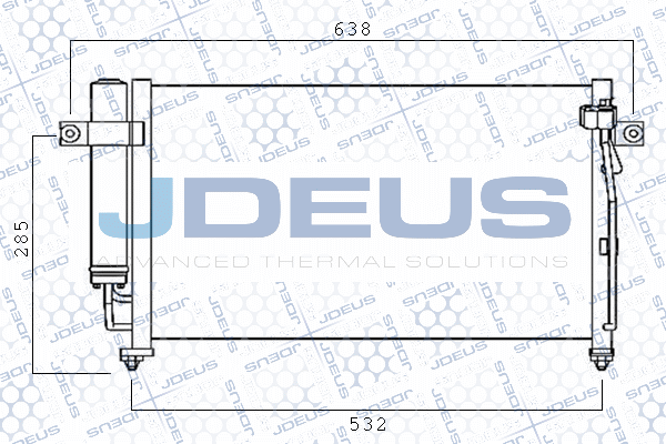 Condenseur, climatisation JDEUS M-7540150
