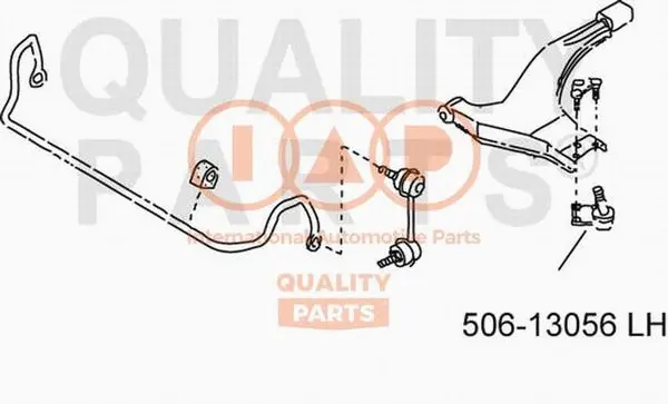 Rotule de suspension IAP QUALITY PARTS 506-13056