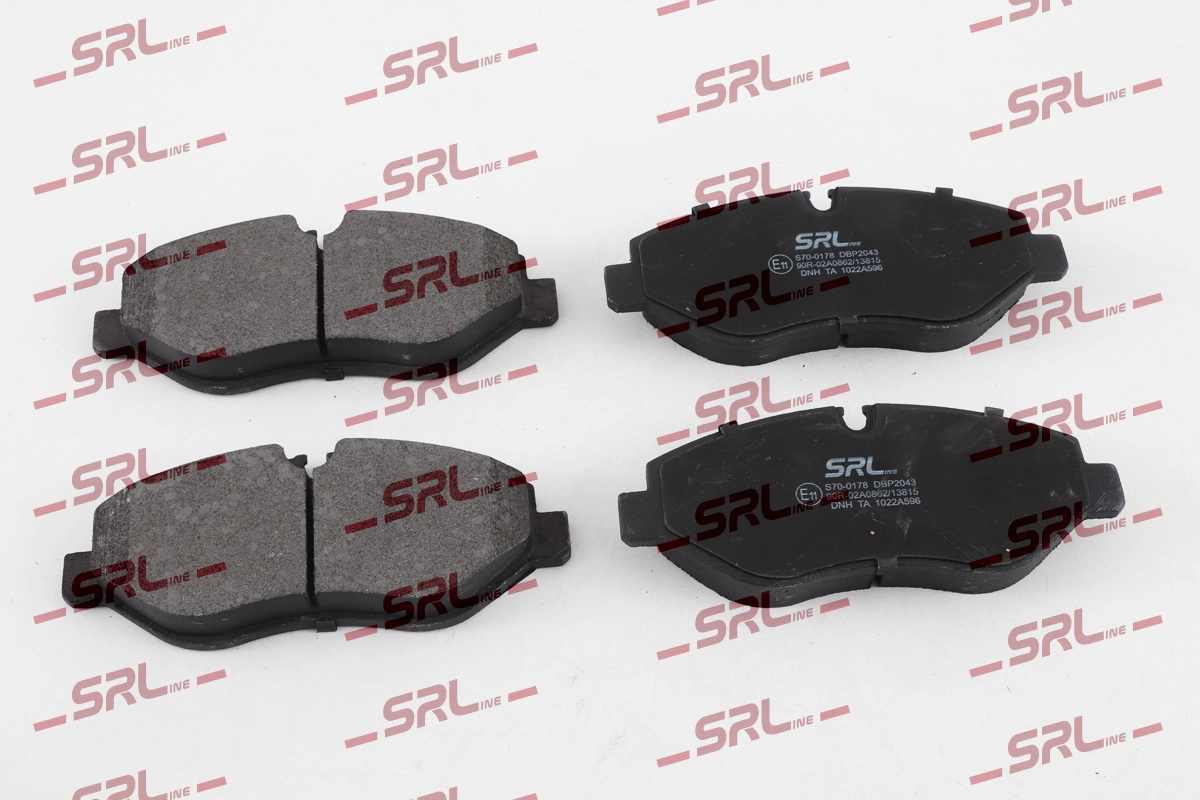 Kit de plaquettes de frein, frein à disque SRLine S70-0178