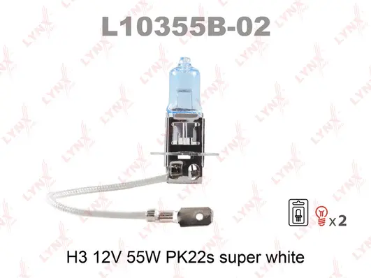 Ampoule, projecteur antibrouillard LYNXAUTO L10355B-02