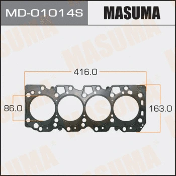 Joint, culasse MASUMA MD-01014S