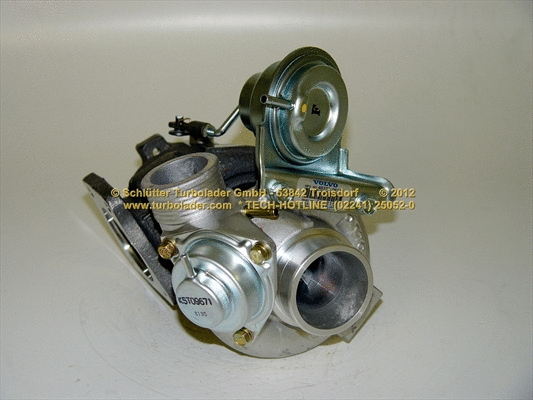 Turbocompresseur, suralimentation SCHLÜTTER TURBOLADER 172-03660