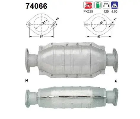 Catalyseur AS 74066