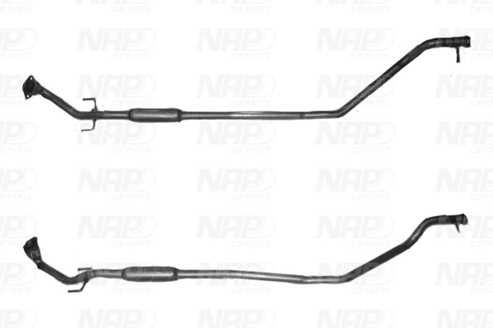 Tuyau d'échappement NAP carPARTS CAC10597