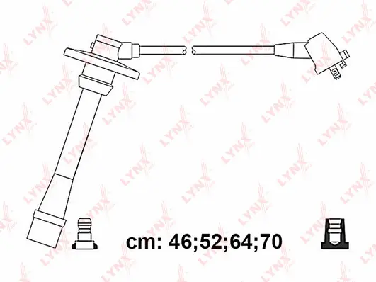 Kit de câbles d'allumage LYNXAUTO SPC7574