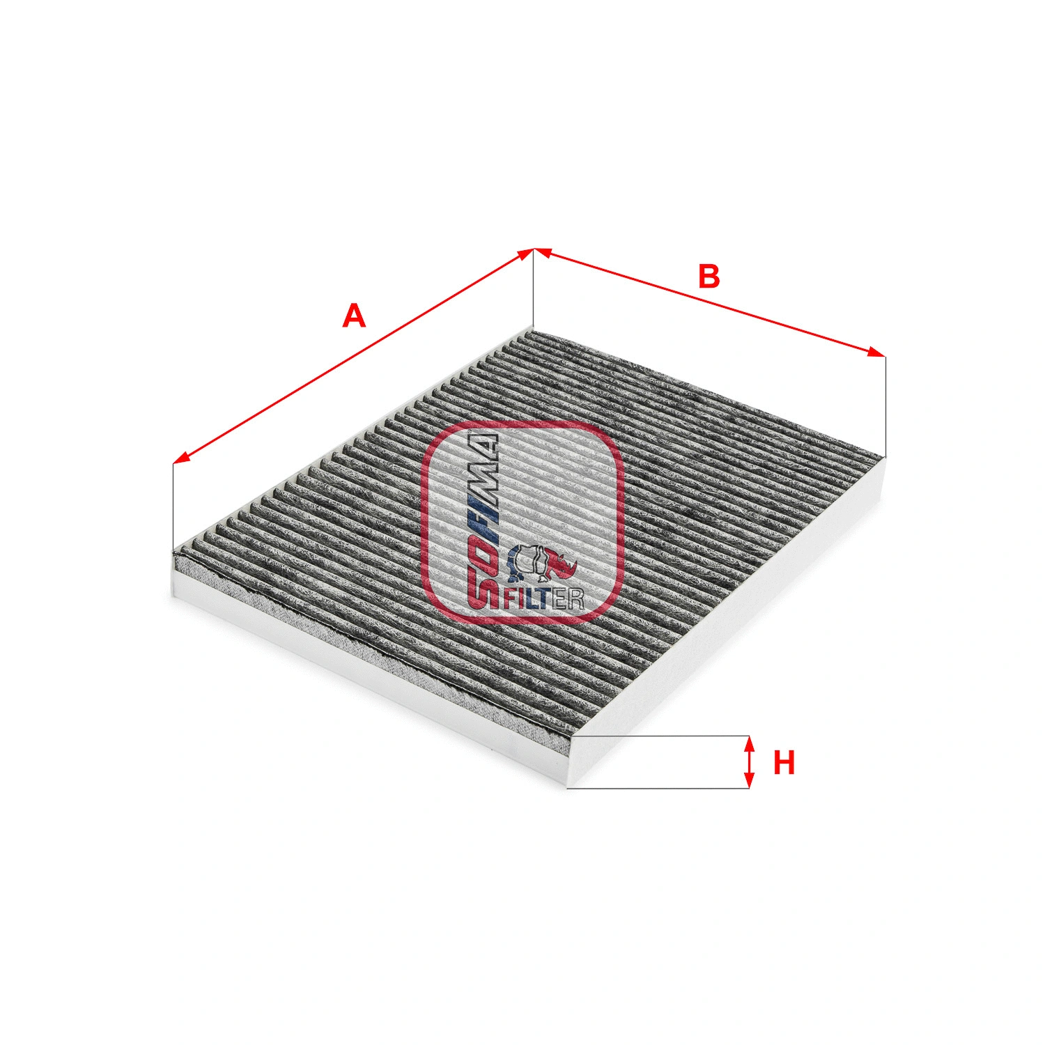 Filtre, air de l'habitacle SOFIMA S 4263 CA