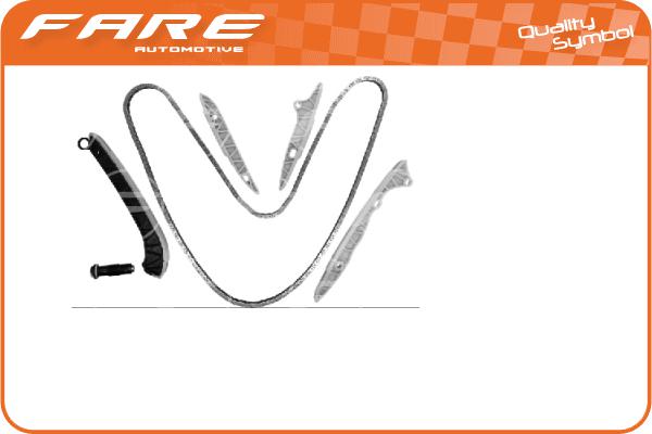 Kit de distribution par chaîne FARE-RCH 29008