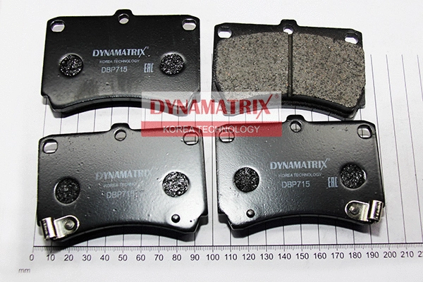 Kit de plaquettes de frein, frein à disque DYNAMATRIX DBP715