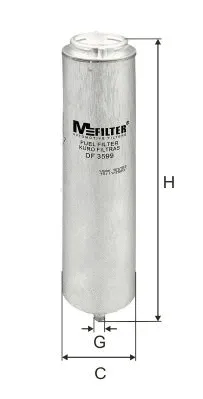 Filtre à carburant MFILTER DF 3599