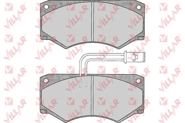Kit de plaquettes de frein, frein à disque VILLAR 626.0292