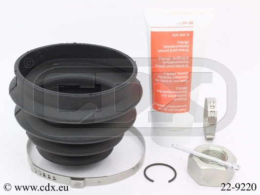 Jeu de joints-soufflets, arbre de commande CDX 22-9220