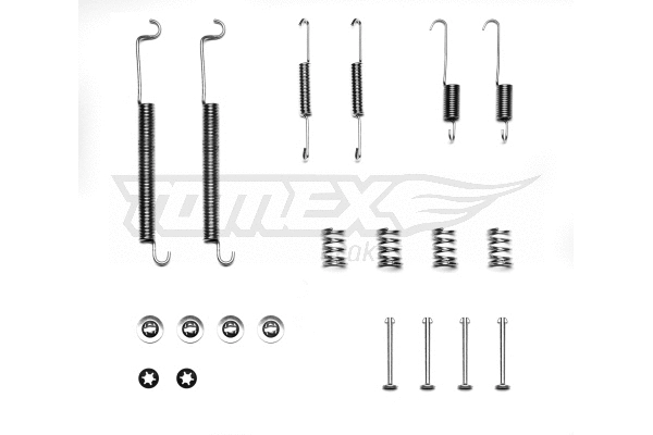 Kit d'accessoires, mâchoire de frein TOMEX Brakes TX 40-18