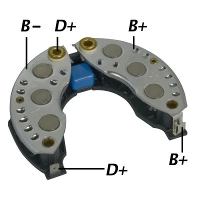 Pont de diodes, alternateur GAUSS GA1455