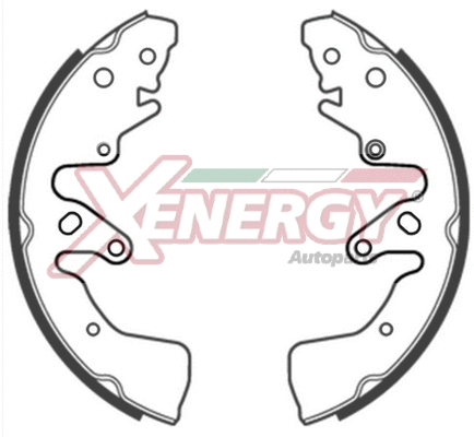 Jeu de mâchoires de frein AP XENERGY X50524