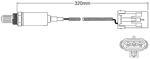 Sonde lambda VEGAZ GmbH ULS-72