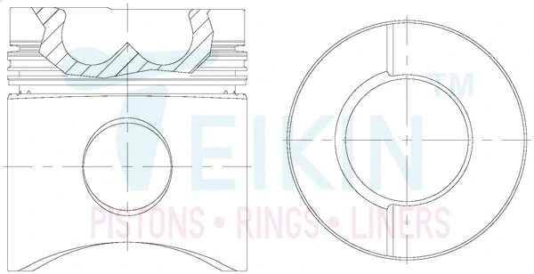 Piston TEIKIN 34137A-6.STD