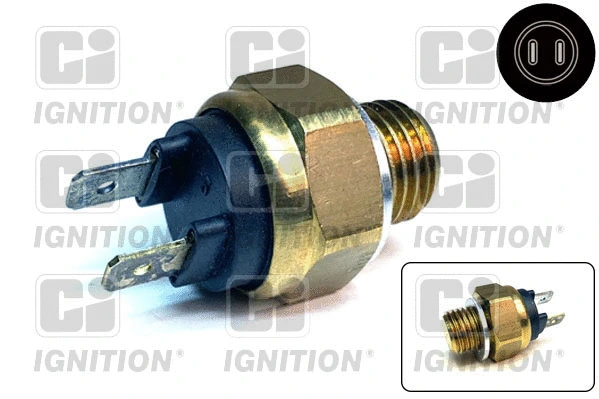 Contact thermique, voyant avertisseur de liquide de refroid. QUINTON HAZELL XTS53