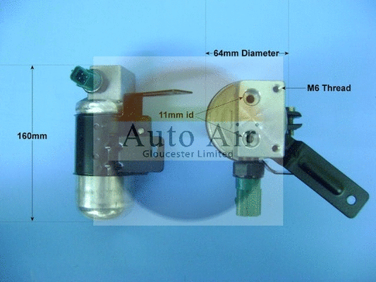 Filtre déshydratant, climatisation AUTO AIR GLOUCESTER 31-1049