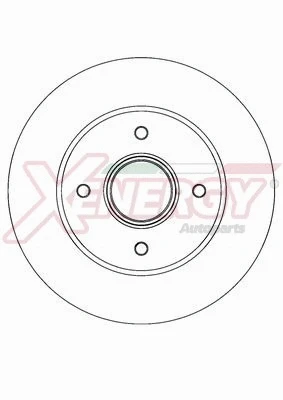 Disque de frein AP XENERGY X601354BS
